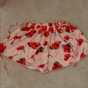 Floral shorts